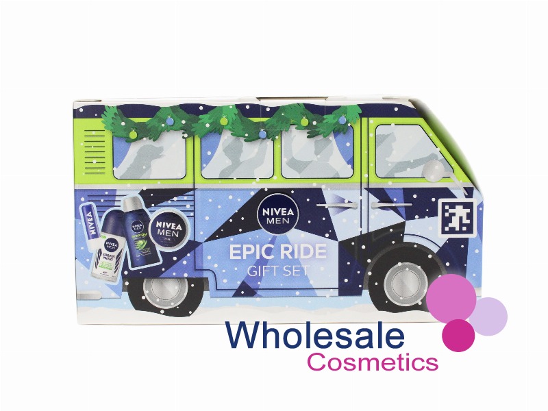 5 x Nivea Men Epic Ride Four Piece Gift Set